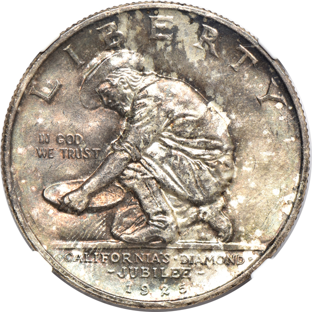 1925-S California NGC MS-64, and a 1925-S California PCGS MS-65