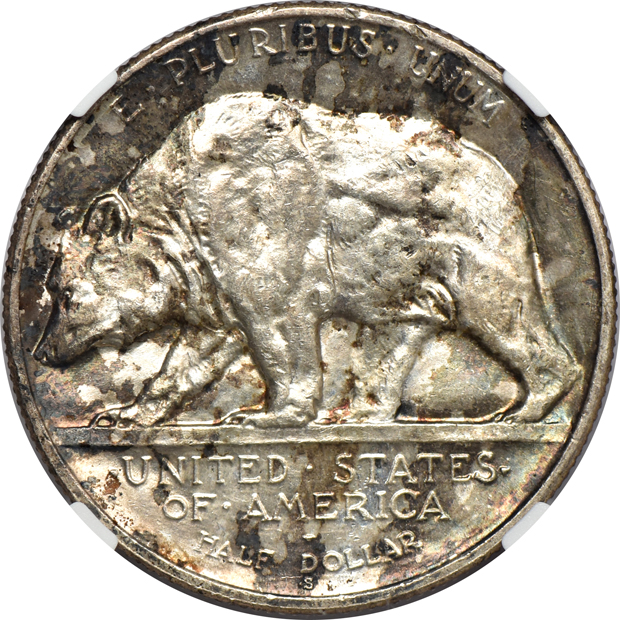 1925-S California NGC MS-64, and a 1925-S California PCGS MS-65
