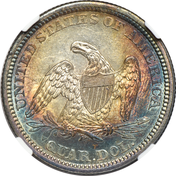 1864 NGC MS-62+