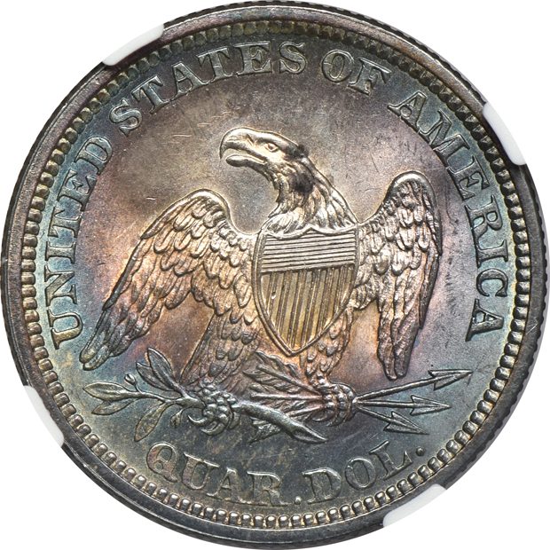 1862 NGC MS-64