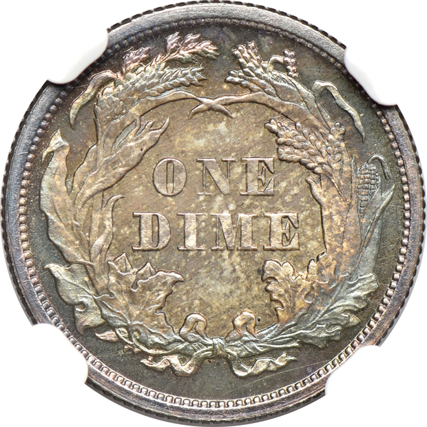 1872 NGC PR-64