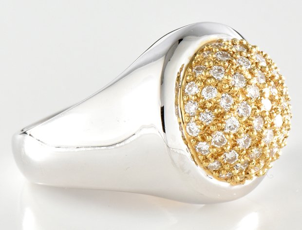18K Two-Tone Diamond Ring