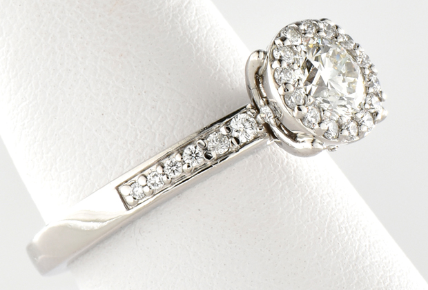 Platinum Diamond Ring 