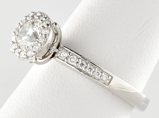 Platinum Diamond Ring 