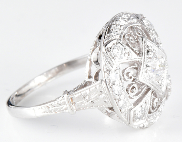 Platinum Diamond Ring