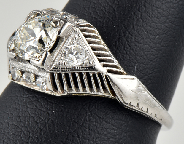 Platinum Diamond Ring