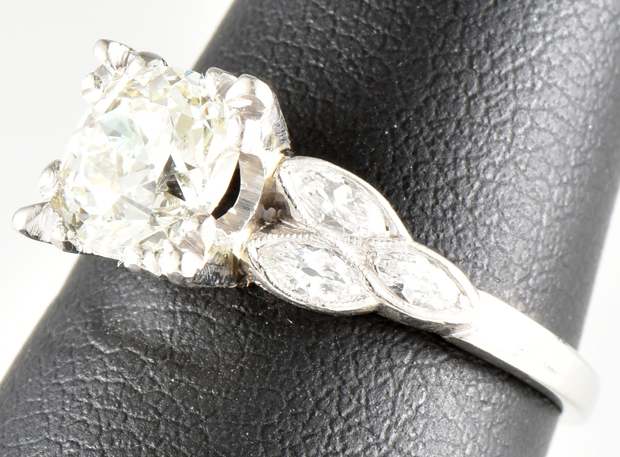Platinum Diamond Ring 