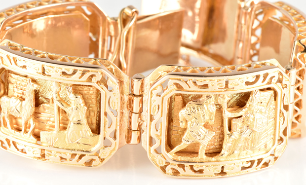 18K Yellow Gold Bracelet 