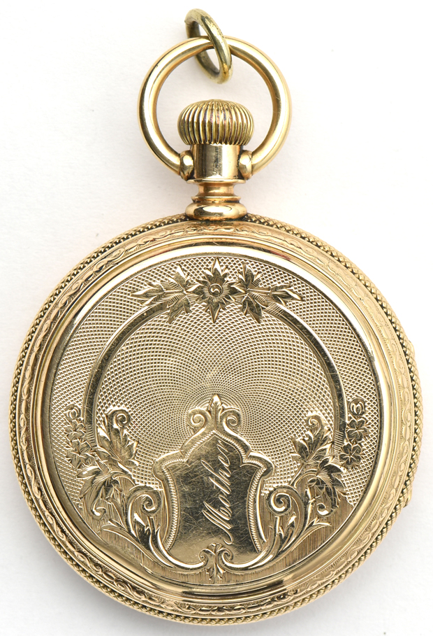 14K Yellow Gold Ladies American Waltham Pocket Watch