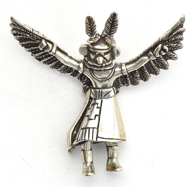 Sterling Silver Kachina Pendants