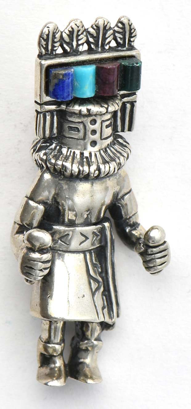 Sterling Silver Kachina Pendants