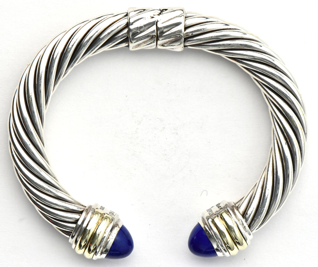 David Yurman Bracelet, Earrings and Necklace 