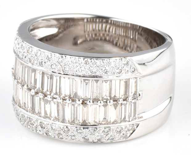 18K White Gold Le Vian Diamond Band