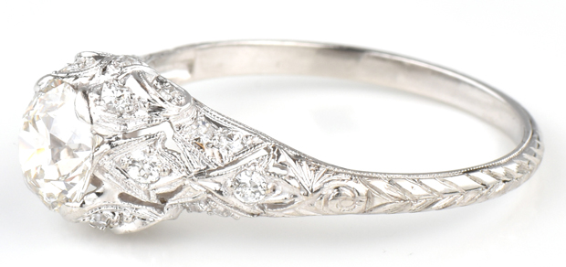 Platinum Diamond Ring