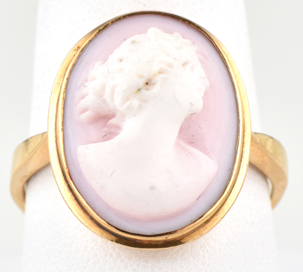 Five Cameo Rings