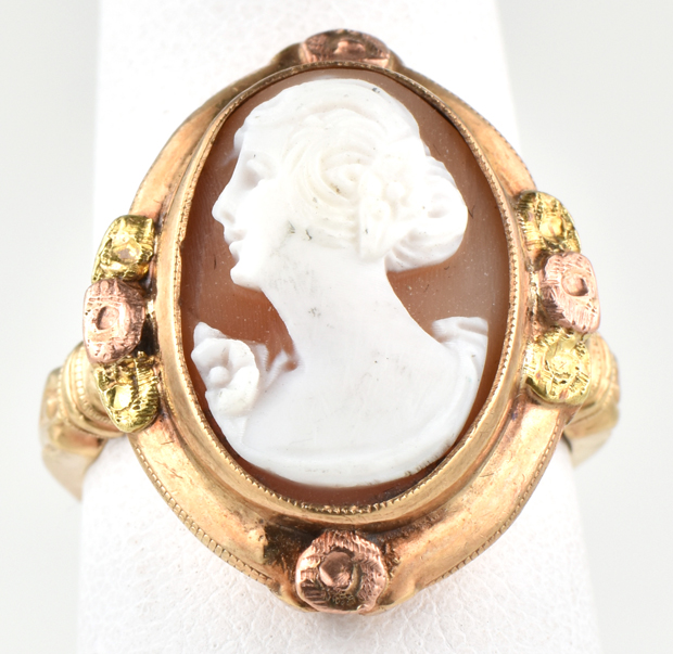 Five Cameo Rings