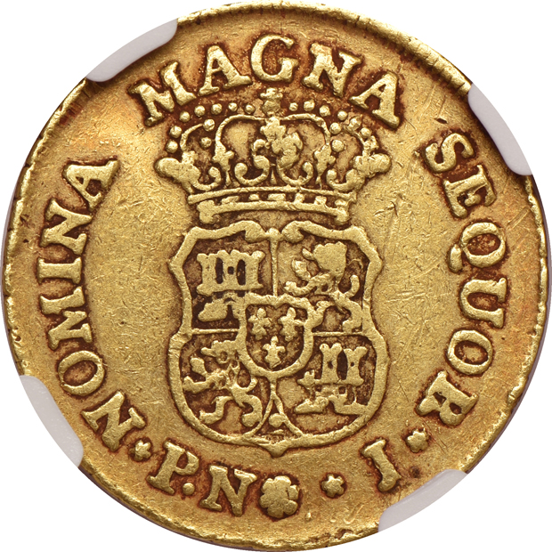 Colombia - 1768-PN J 2 escudos - NGC VF-30
