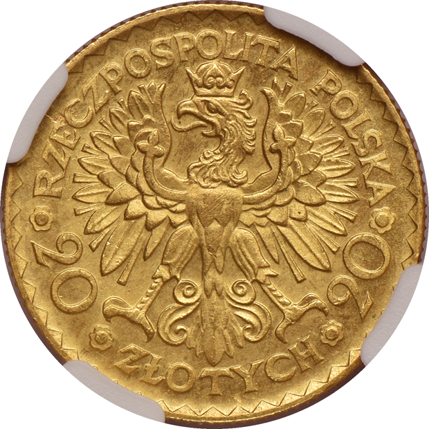Poland - 1925 zlotych - NGC MS-64