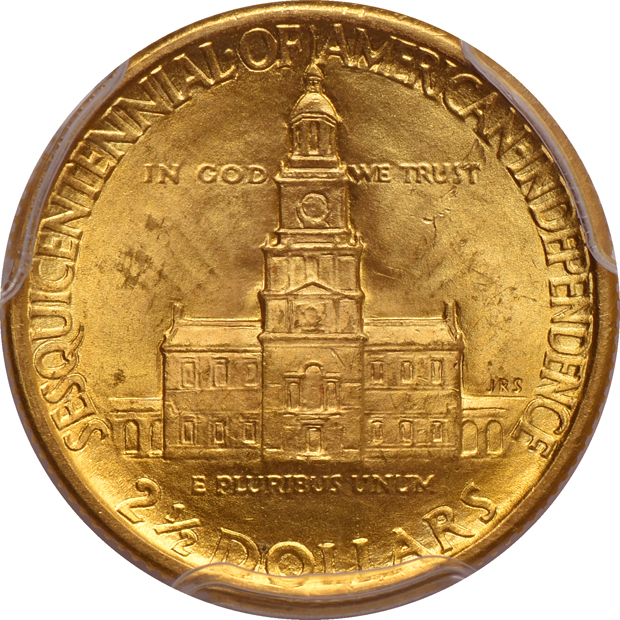1926 Sesquicentennial $2.50 PCGS MS-65