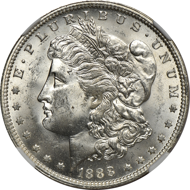 Six 1888-O VAM, three VAM-1A and three VAM-1B, all NGC MS-63