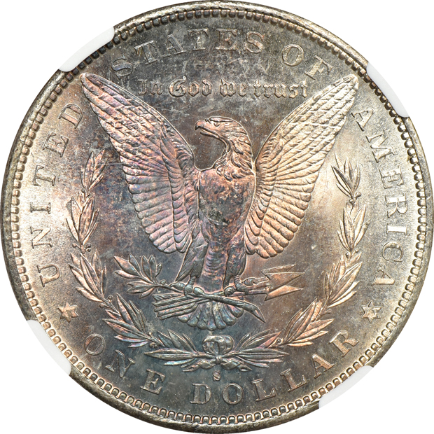 1880-S and 1881-S, both NGC MS-66 Star
