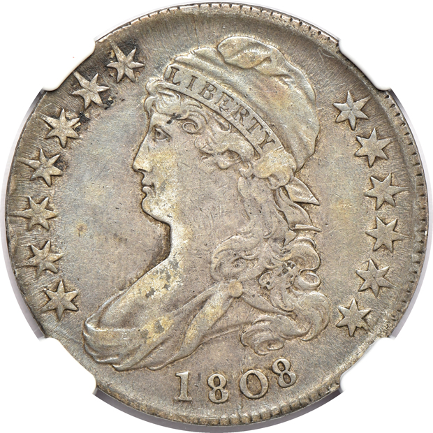 1808 O-102a VF-25, 1825 O-103 XF-40, and an 1828 SM 8 SQ 2 LG Let O-112 XF-45, all NGC