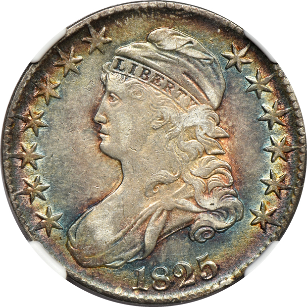 1808 O-102a VF-25, 1825 O-103 XF-40, and an 1828 SM 8 SQ 2 LG Let O-112 XF-45, all NGC