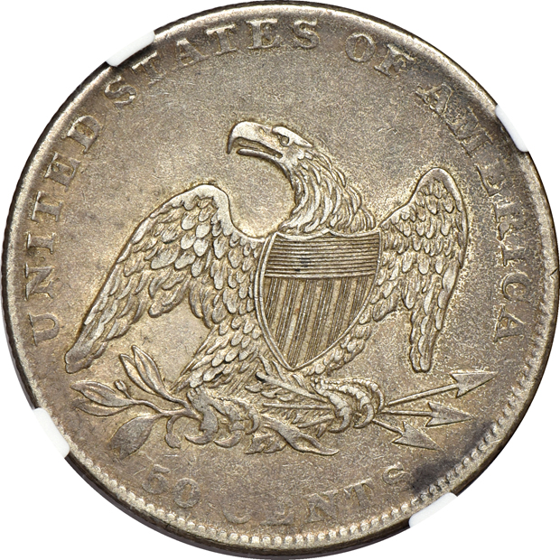 1837 Reeded Edge NGC AU-58