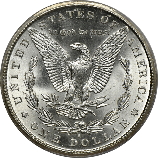 1887-S PCGS MS-64+ CAC