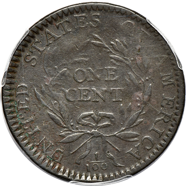 1794 Head of 1794 S-30 PCGS VF details/environmental damage