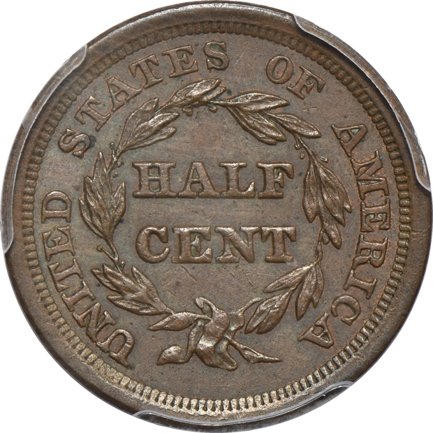 1849 MS-63BN, 1857 MS-64BN CAC, and an 1855 MS-64BN CAC, all PCGS
