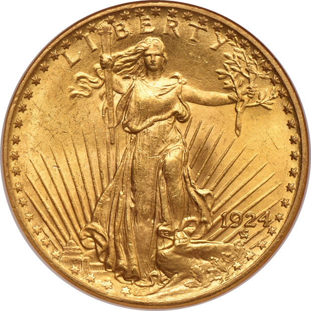 Two 1924, both NGC MS-63 CAC