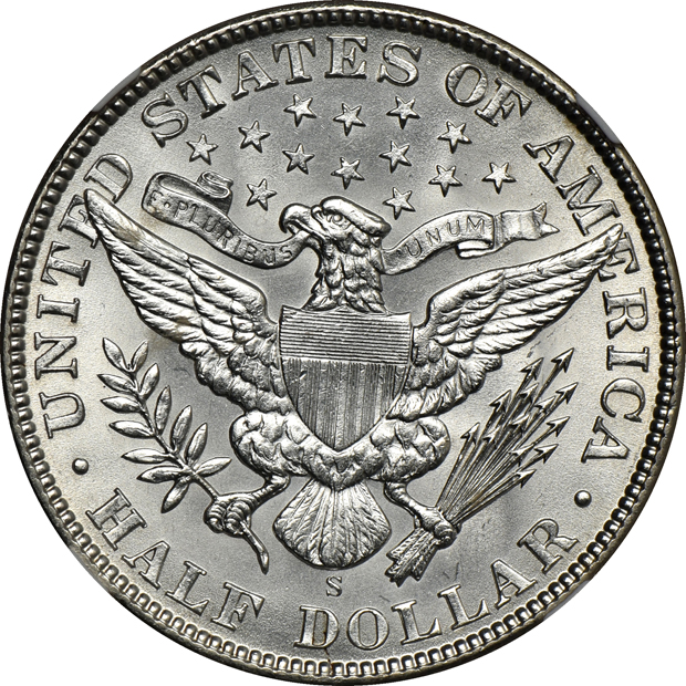1910-S NGC MS-63