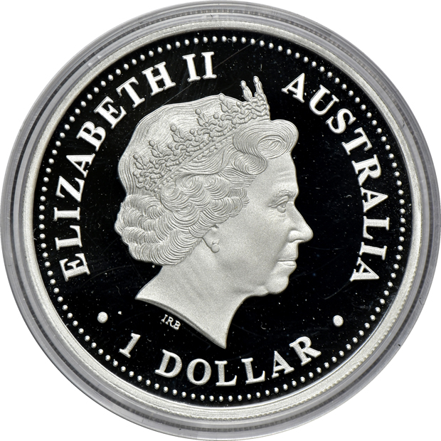 Australia - Three 1999 Proof Kookaburra coins, 1 kilogram, 2oz, and 1oz