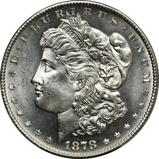 Three 1878-S.  One MS-64, two MS-65, all PCGS