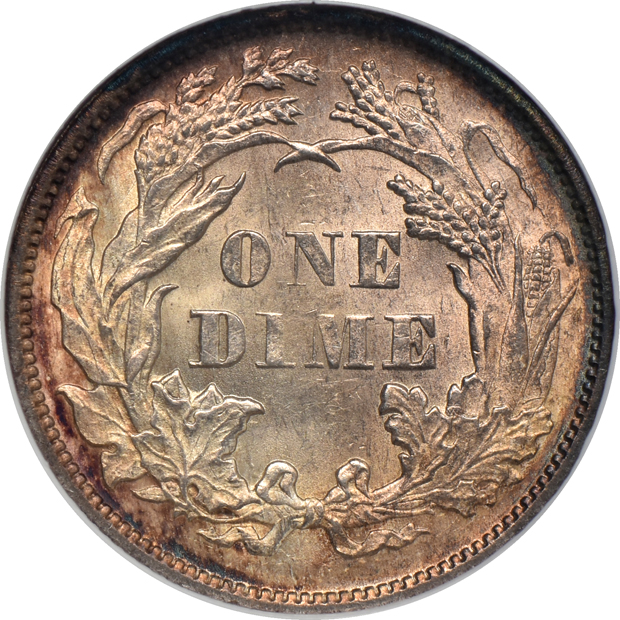 1874 Arrows NGC MS-65
