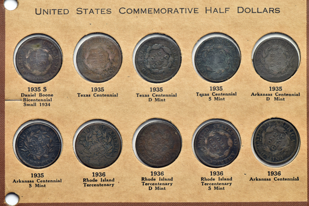 Fifty-seven different large cents in Wayte Raymond pages