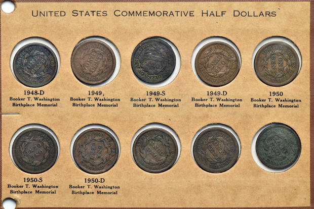 Fifty-seven different large cents in Wayte Raymond pages