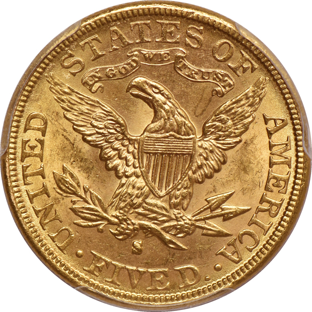 1887-S PCGS MS-64