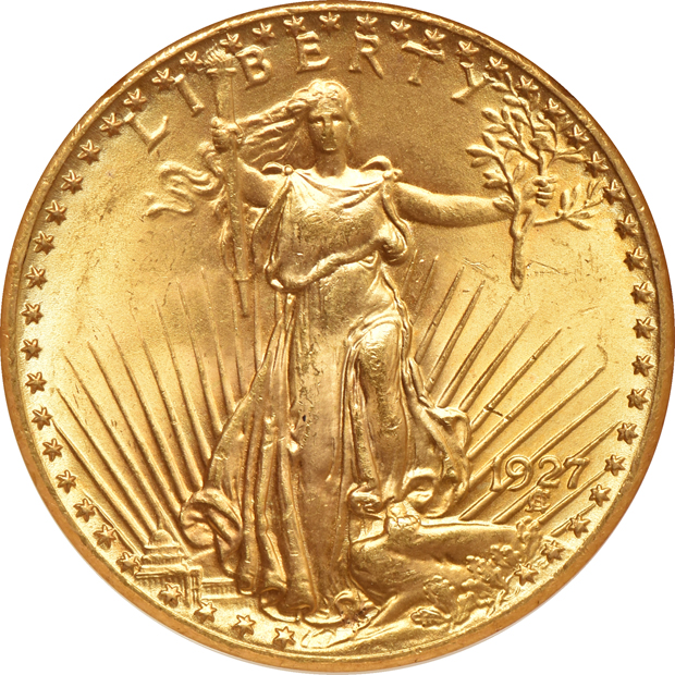 Two 1927 NGC MS-65