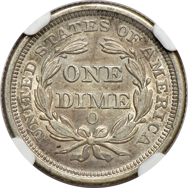 1852-O NGC AU-58 CAC
