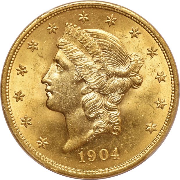 1904 and 1904-S, both PCGS MS-64