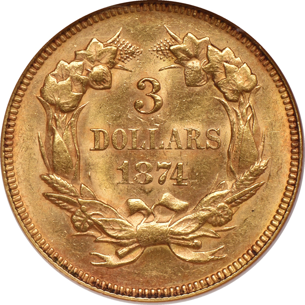 1874 NGC MS-61