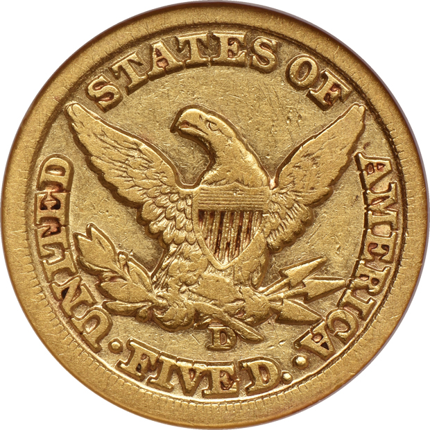 1853-D Large D NGC F-15
