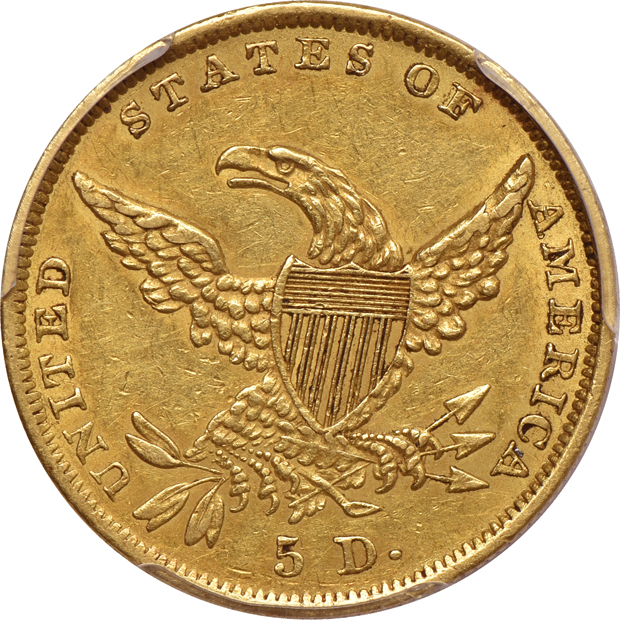 1836 PCGS AU-50