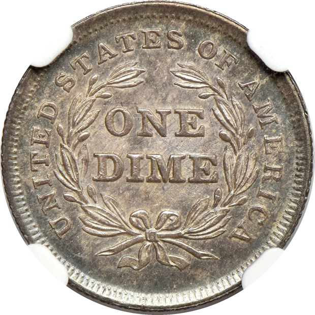 1838 No Drapery Large Stars NGC MS-66