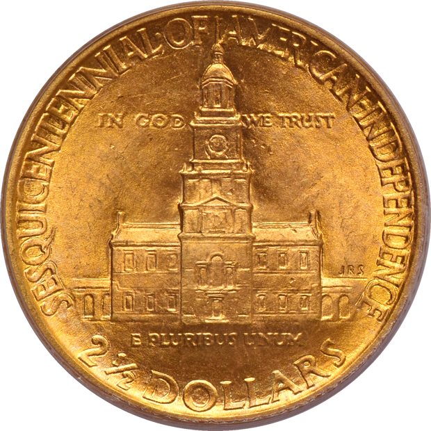 1926 Sesquicentennial $2.50 PCGS MS-65