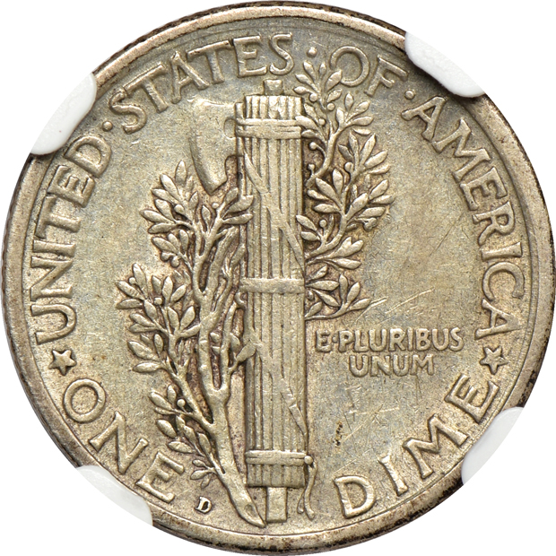 1921-D NGC XF-45 CAC