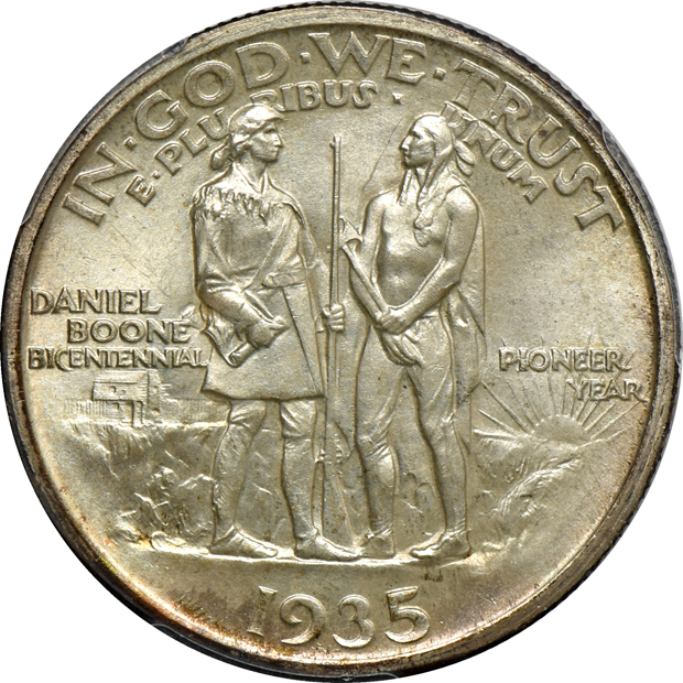 1935 Boone PCGS MS-67