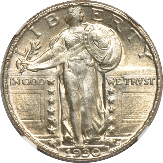 1927 MS-64 and 1930 MS-64 FH, both NGC